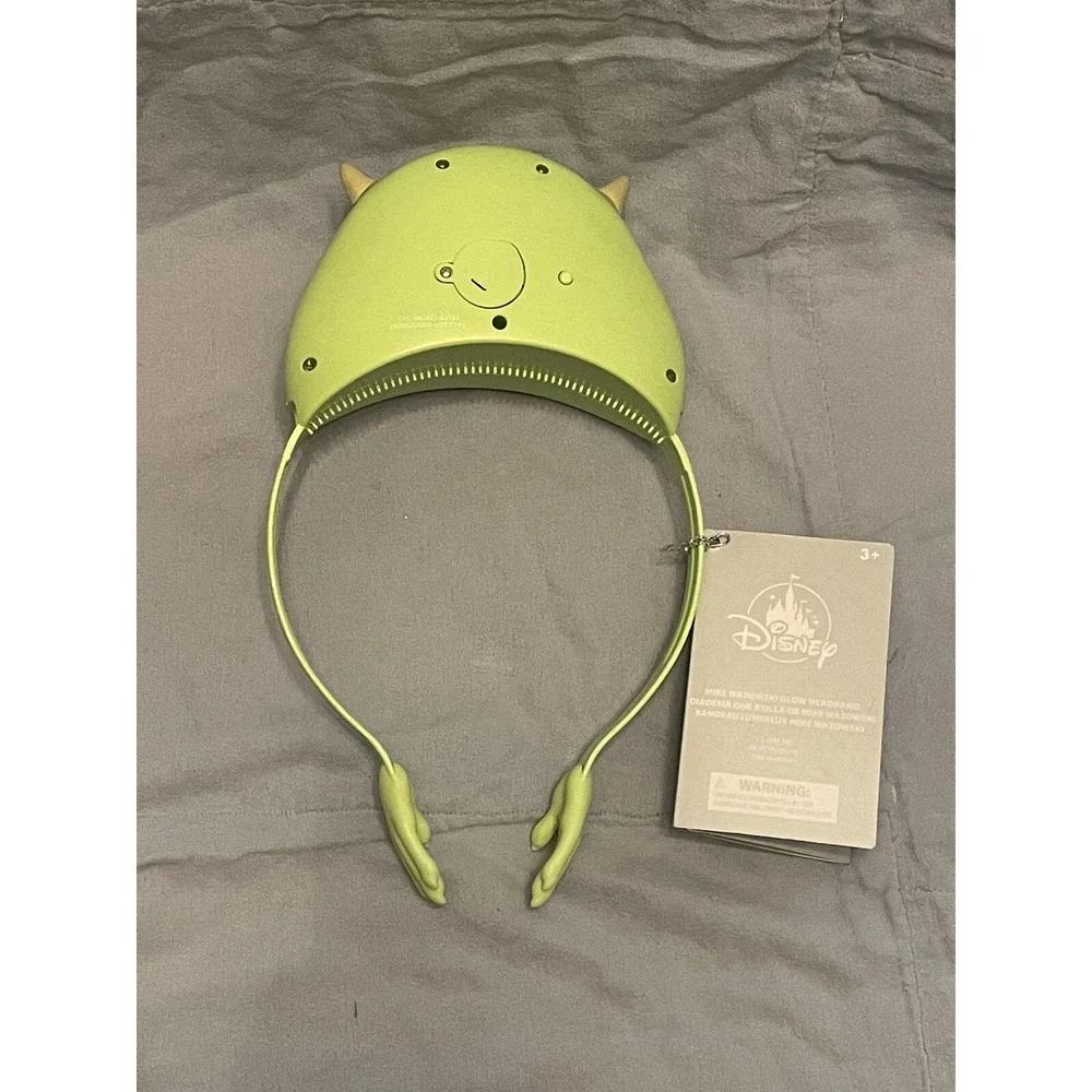 NEW Walt Disney Parks Pixar Monsters Inc Light Up Ears Headband - Mike‎